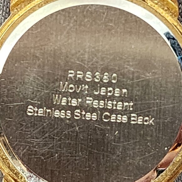 Disney Japan Mvmt Water Resistant SS Back Minnie Mouse 2-Tone Leather Band Watch - Picture 11 of 16